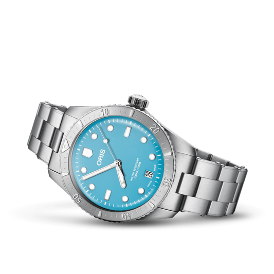 Oris Divers Sixty-Five 38 Cotton Candy 01 733 7771 4055-07 8 19 18