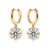 Lab-Grown Diamond Dangle Earrings