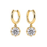 Lab-Grown Diamond Dangle Earrings