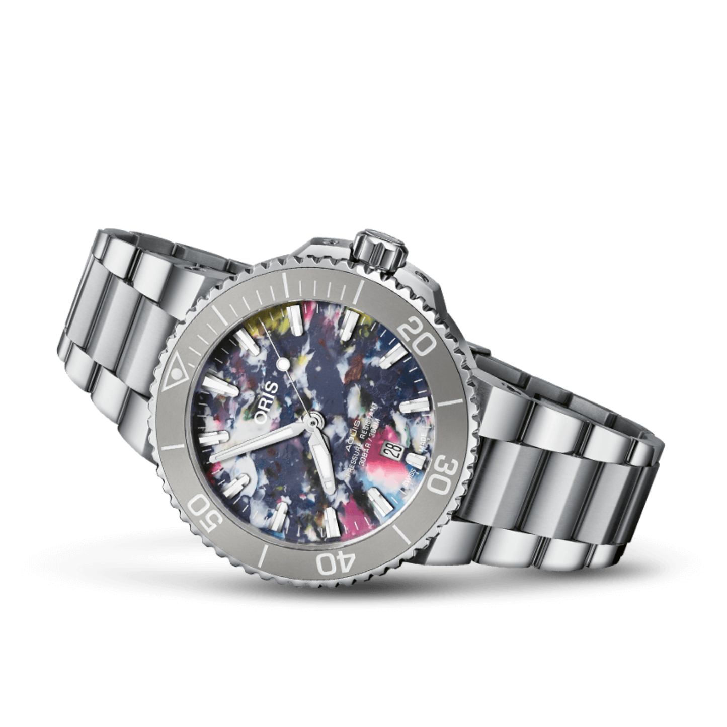 ORIS Aquis Date Upcycle 01 733 7787 4150-07 8 22 04PEB