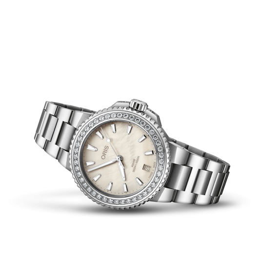 ORIS Aquis Date Diamonds  01 733 7792 4956-07 8 19 05P