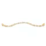 Multi-Shape Lab Grown Diamond Tennis Bracelet