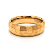 6mm Tungsten Wedding Ring Band in Rose Gold