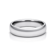 6mm Tungsten Wedding Ring Band in White