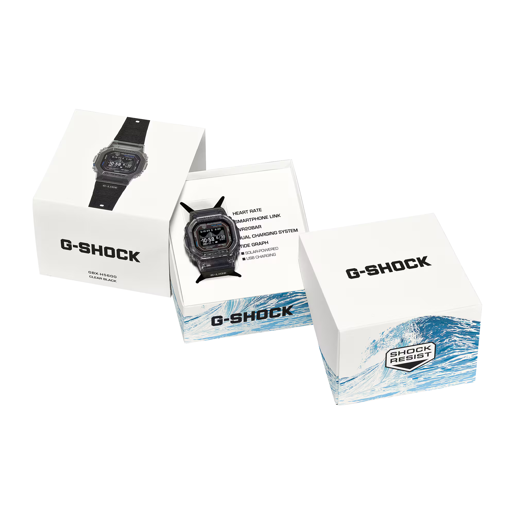 CASIO G-SHOCK G-LIDE GBX-H5600 Series GBX-H5600-1