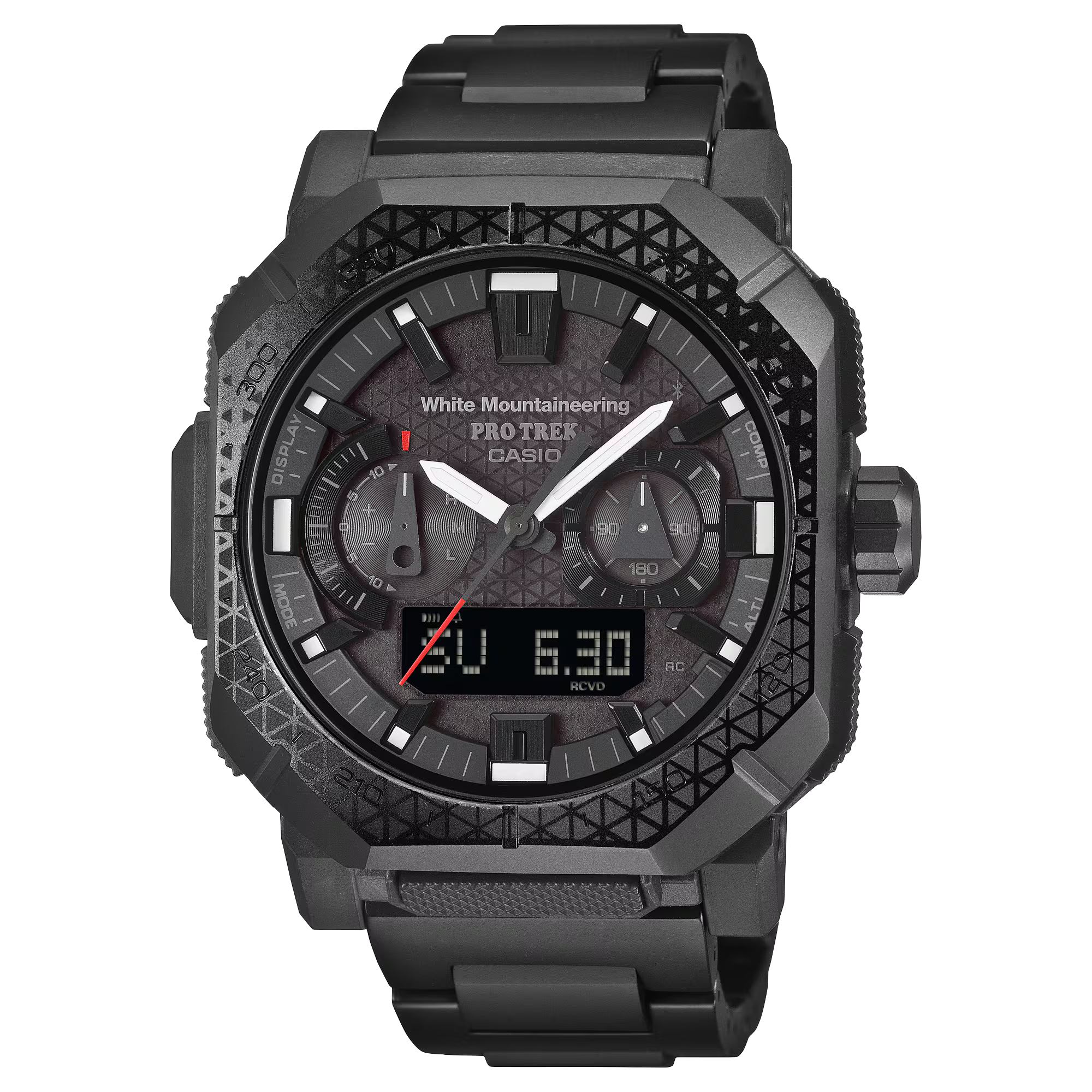 CASIO PRO TREK White Mountaineering® collaboration model PRW-B1000 Series PRW-B1000WM-1
