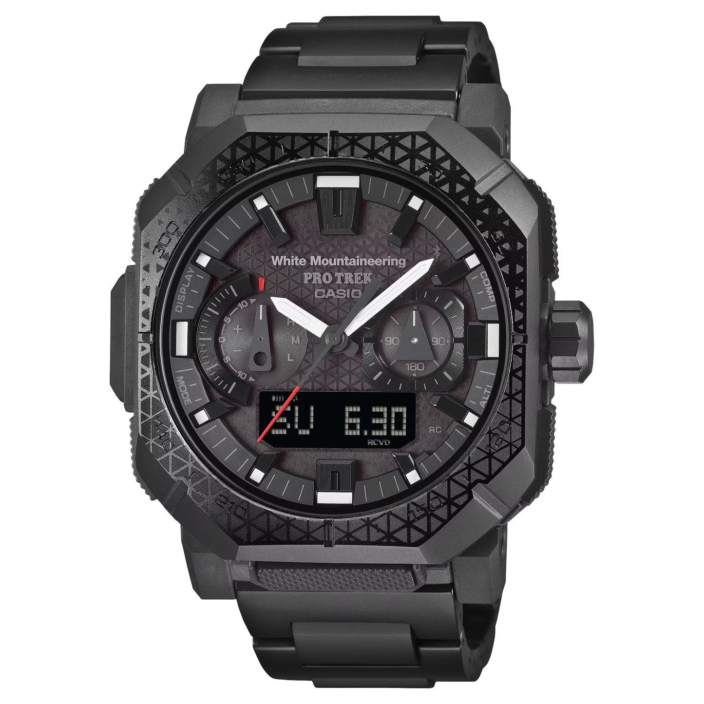 CASIO PRO TREK White Mountaineering® collaboration model PRW-B1000 Series PRW-B1000WM-1