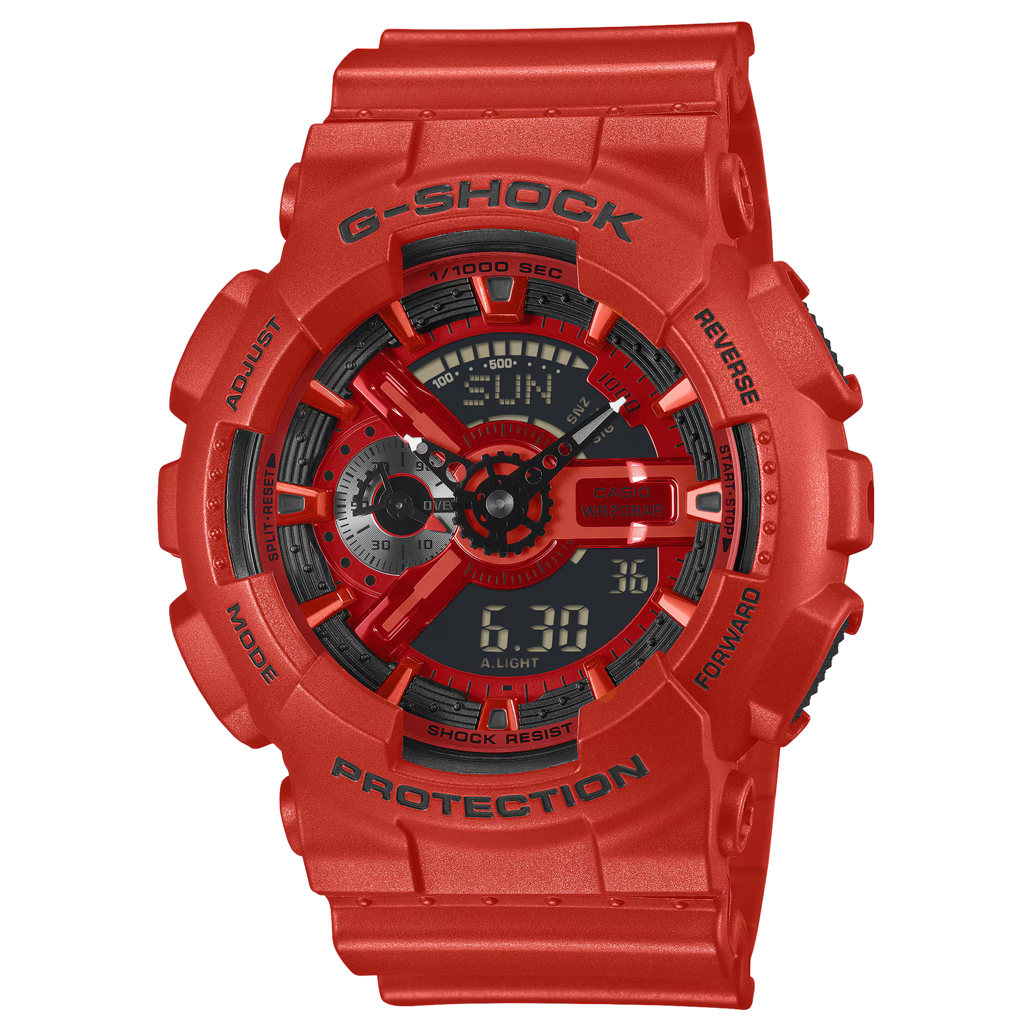 CASIO G-SHOCK ANALOG-DIGITAL 110 SERIES GA110RRB-4A
