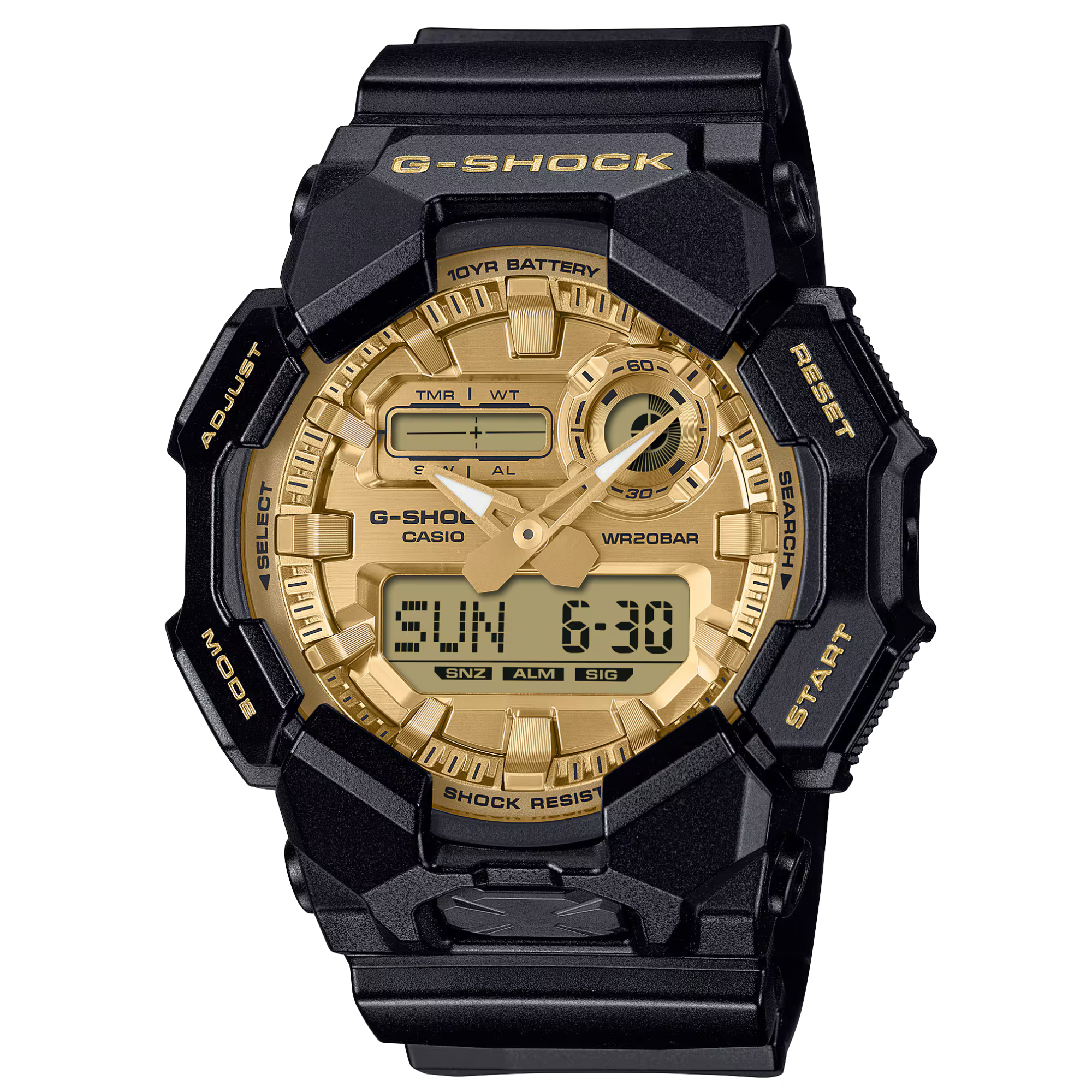 CASIO G-SHOCK ANALOG-DIGITAL GA-010 SERIES GA-010GGB-1A9