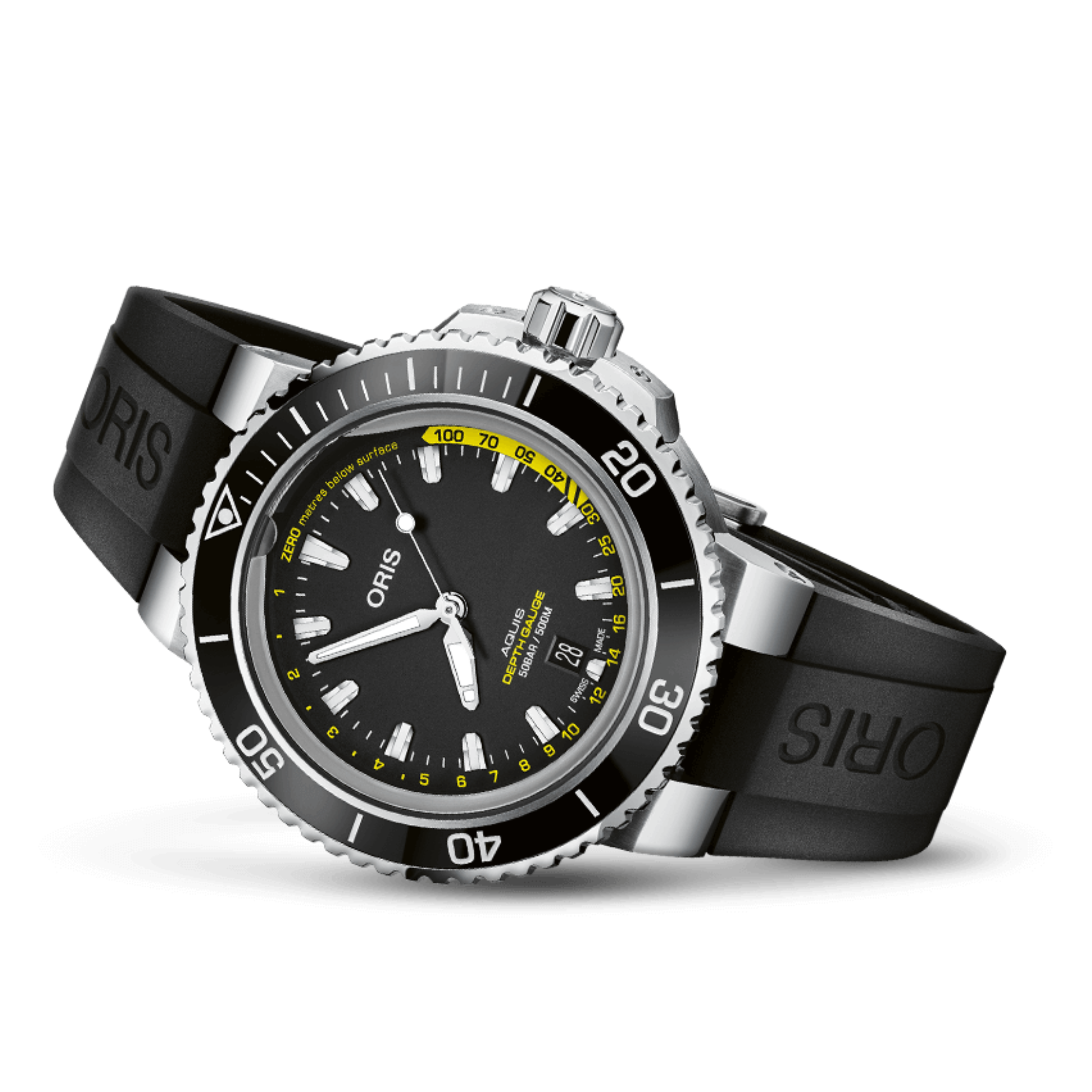 ORIS Aquis Depth Gauge 01 733 7755 4154-Set RS