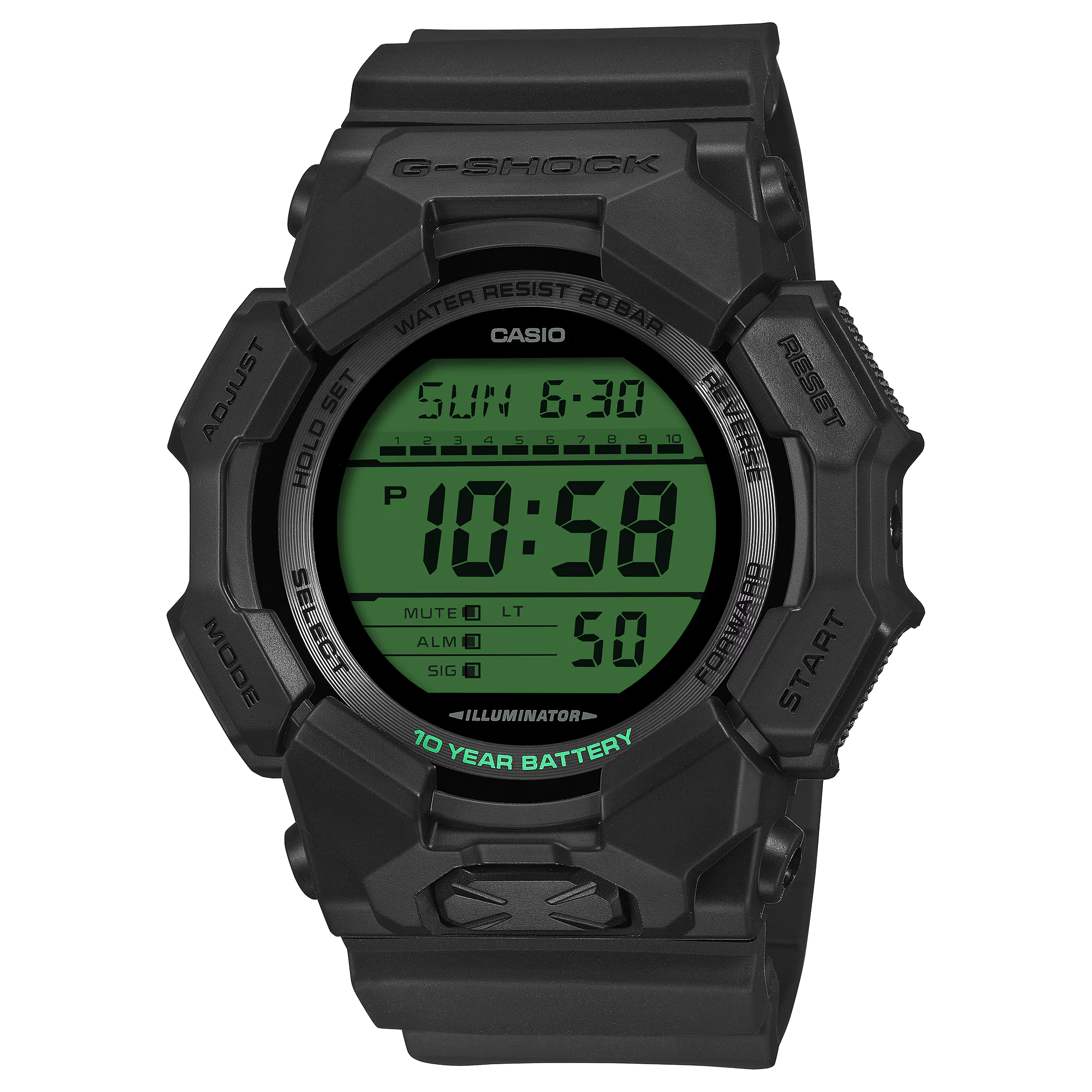 Casio G-Shock DIGITAL GD-010 SERIES GD-010BEG-1