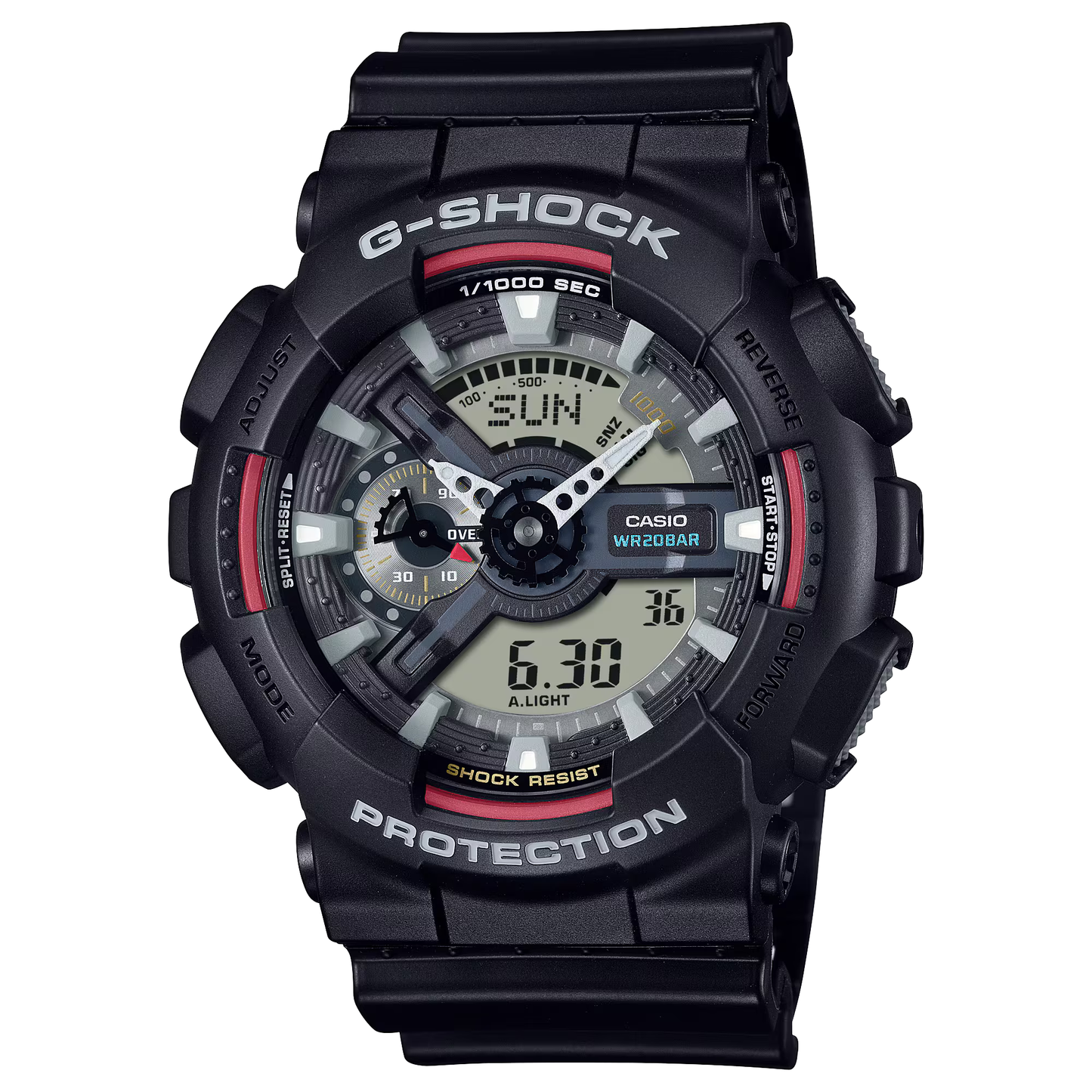 CASIO G-SHOCK ANALOG-DIGITAL 110 SERIES GA-110RL-1A