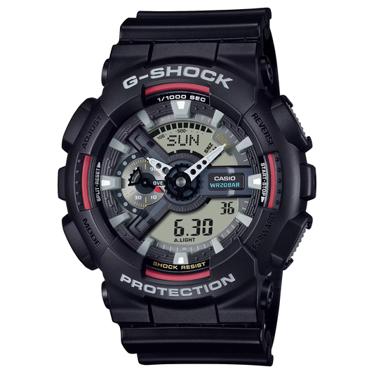 CASIO G-SHOCK ANALOG-DIGITAL 110 SERIES GA-110RL-1A