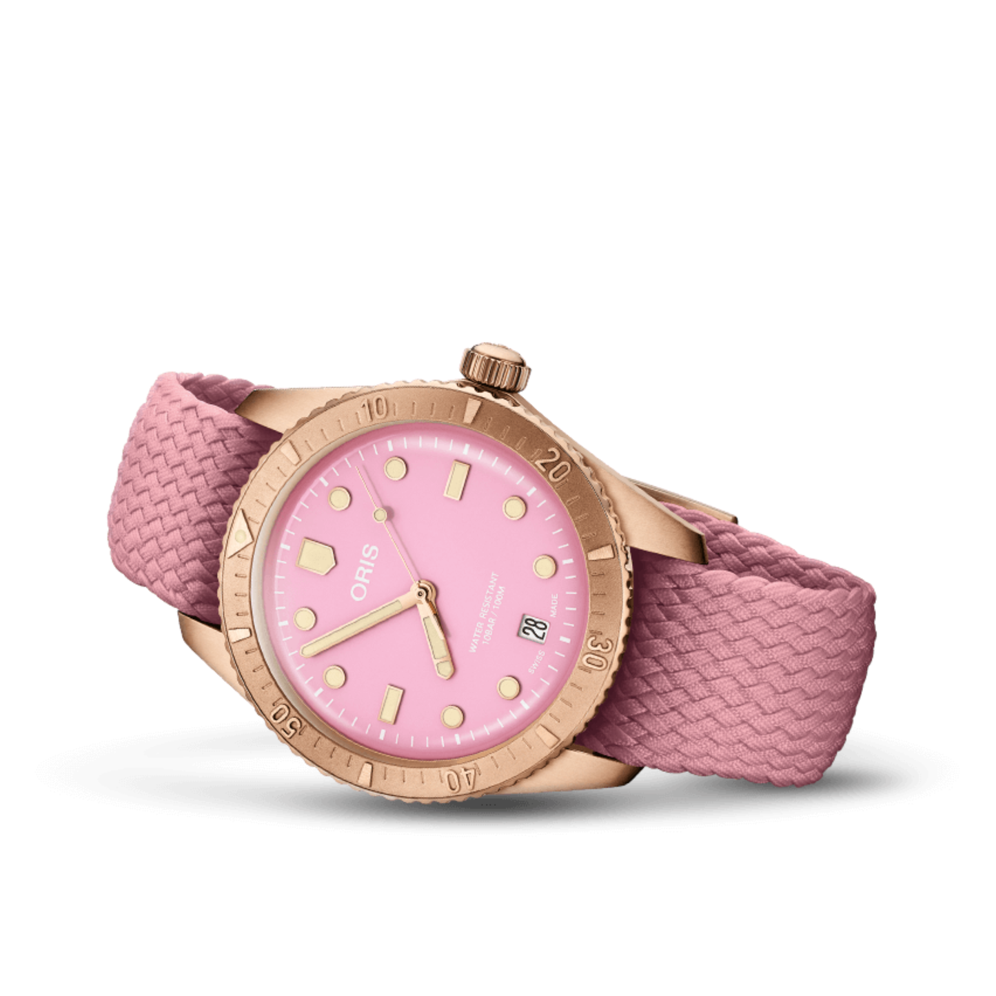 ORIS Divers Sixty‑Five Cotton Candy 01 733 7771 3158-07 3 19 04BRS