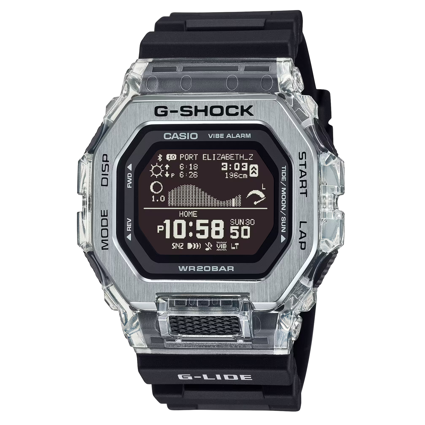 Casio G-Shock Watch G-LIDE GBX-100 Series GBX100S-1