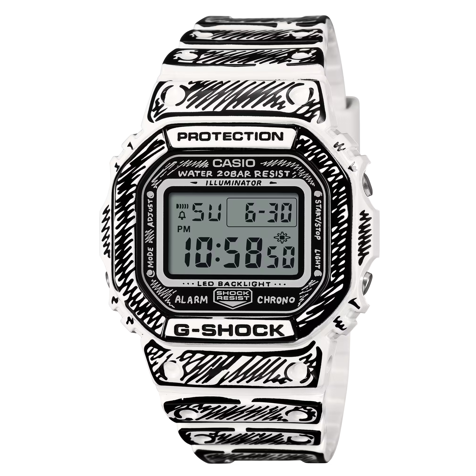 CASIO G-SHOCK Joshua Vides collaboration models DIGITAL 5600 SERIES DW5600JV-7