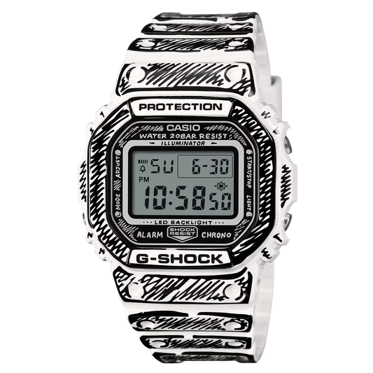 CASIO G-SHOCK Joshua Vides collaboration models DIGITAL 5600 SERIES DW5600JV-7