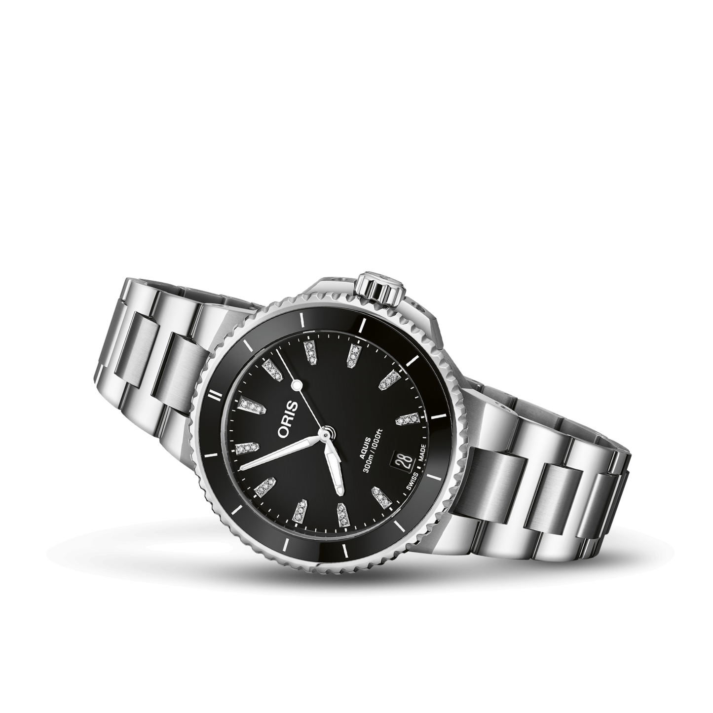 ORIS Aquis Aquis Date Diamonds  01 733 7792 4194-07 8 19 05P