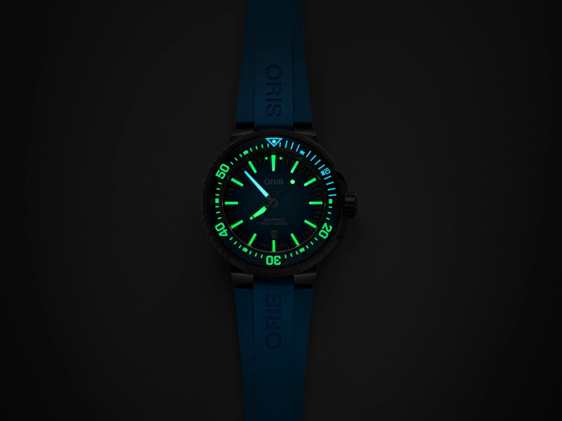 ORIS Aquis Aquis Pro 1000m 01 733 7801 7255-Set