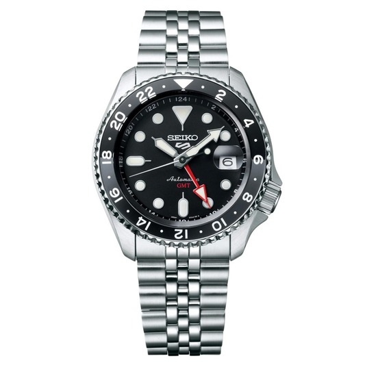 Seiko 5 Sports GMT black dial SKX SSK001
