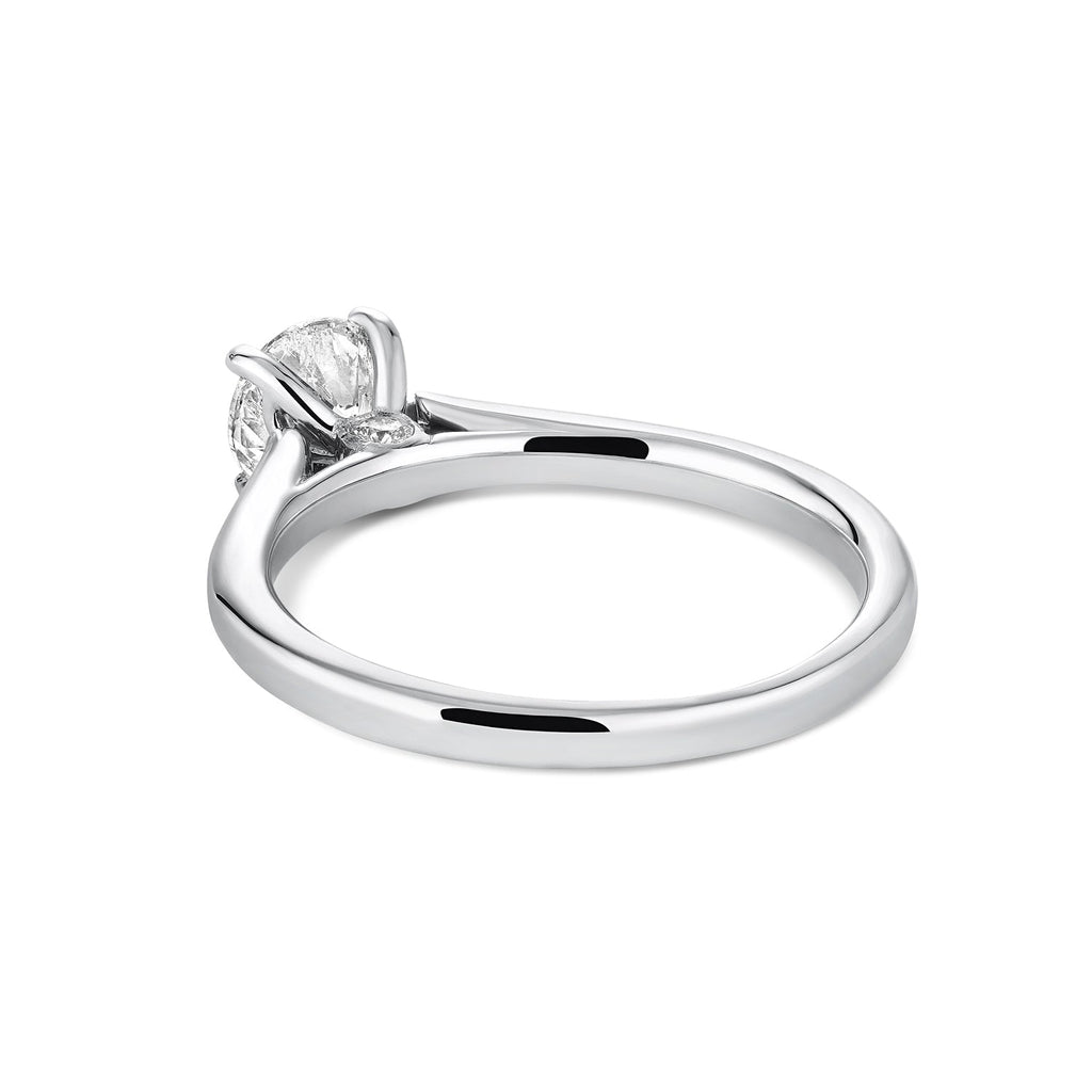 Brilliant Round Diamond Engagement Ring