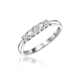 Five Stone Solitaire Diamond Ring