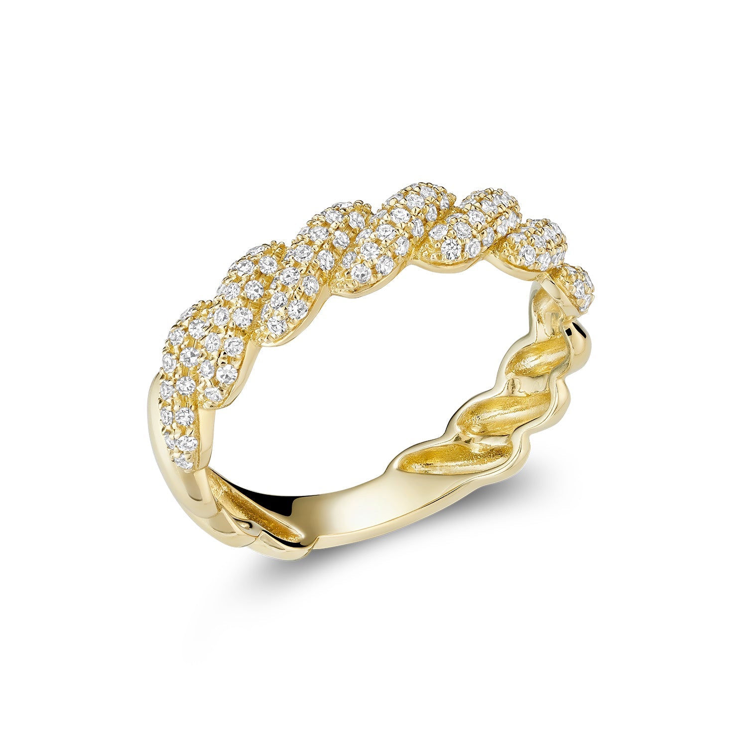 Pave Fashion Diamond Ring