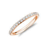 Semi Eternity Diamond Matching Band