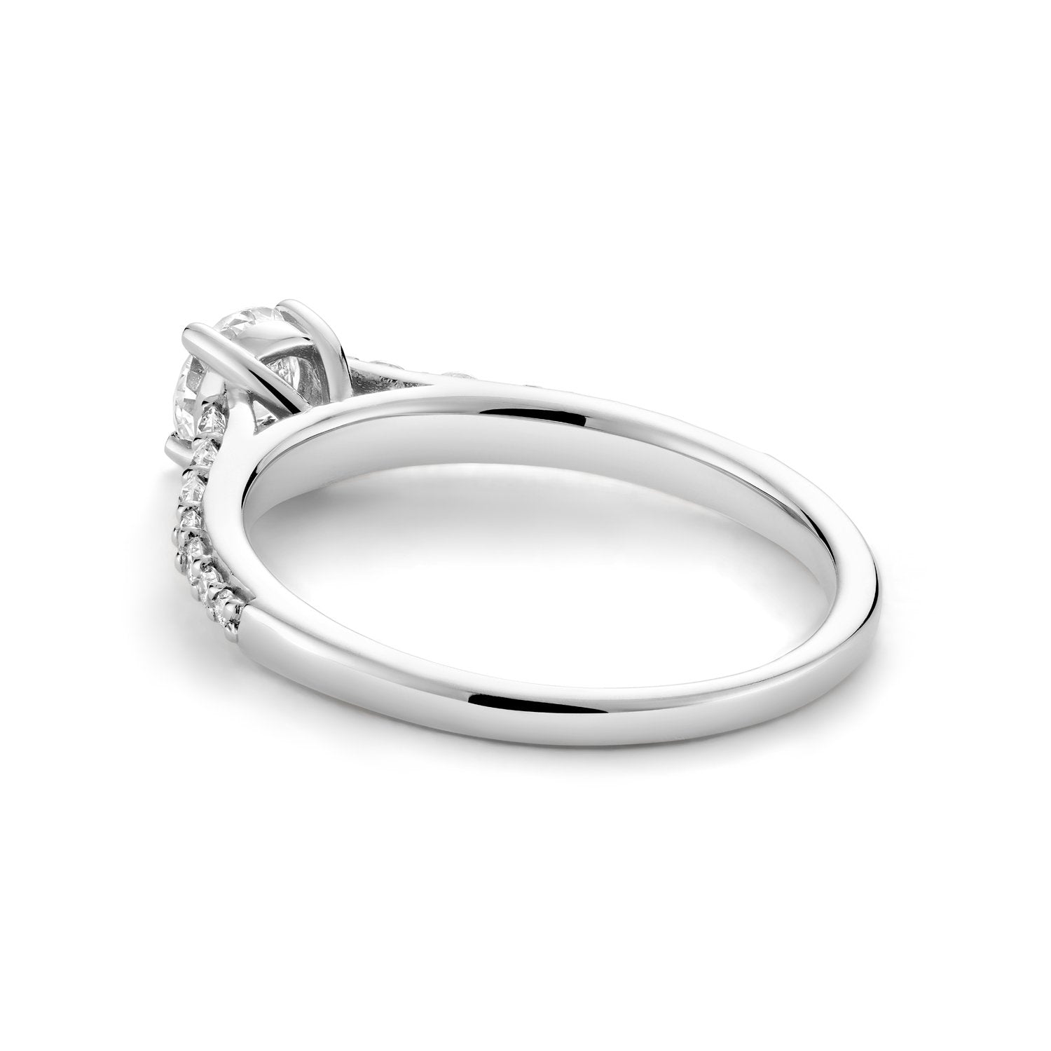 Solitaire Diamond Engagement Ring