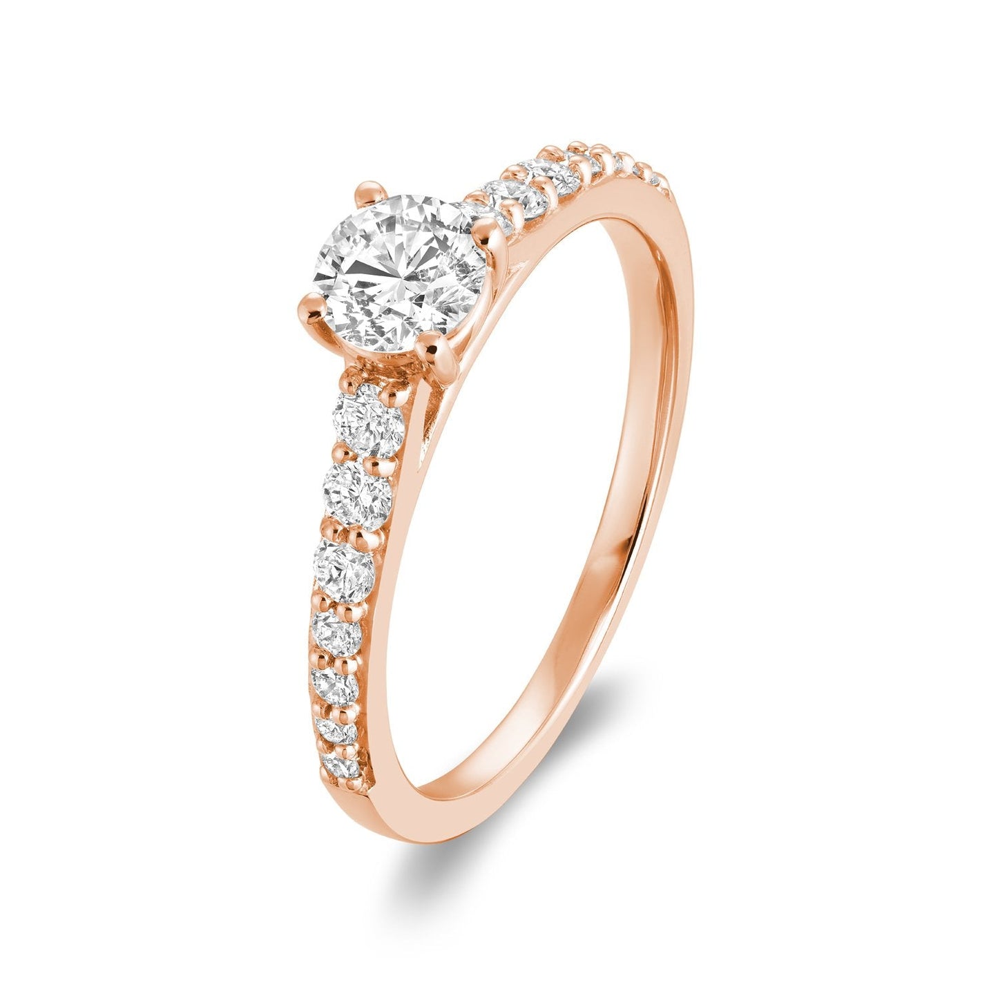 Solitaire Diamond Engagement Ring