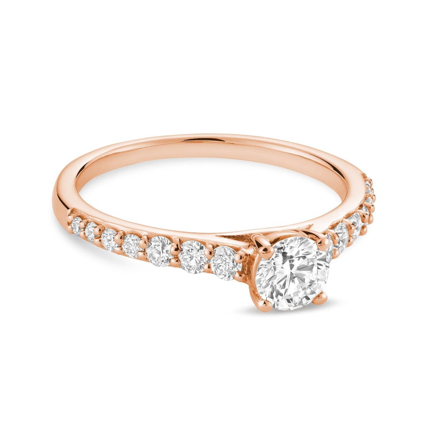 Solitaire Diamond Engagement Ring