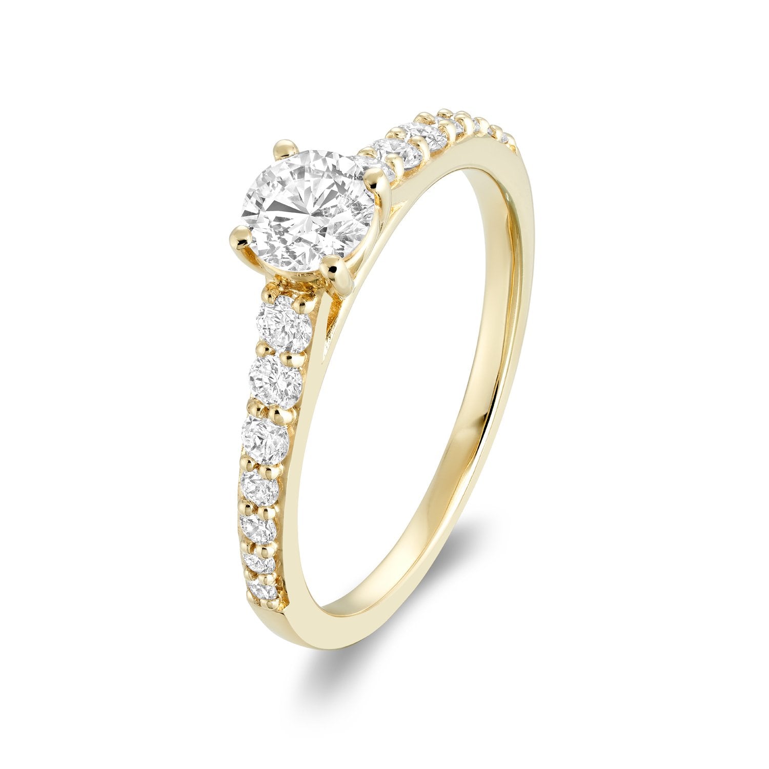 Solitaire Diamond Engagement Ring