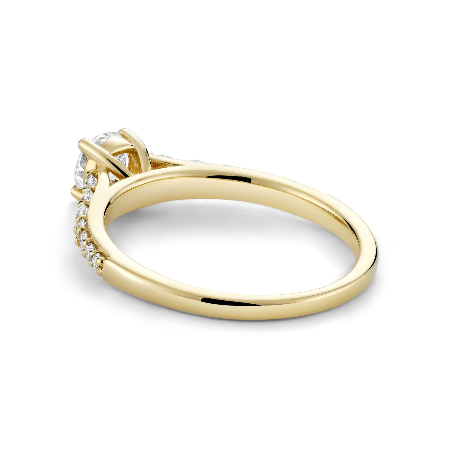Solitaire Diamond Engagement Ring