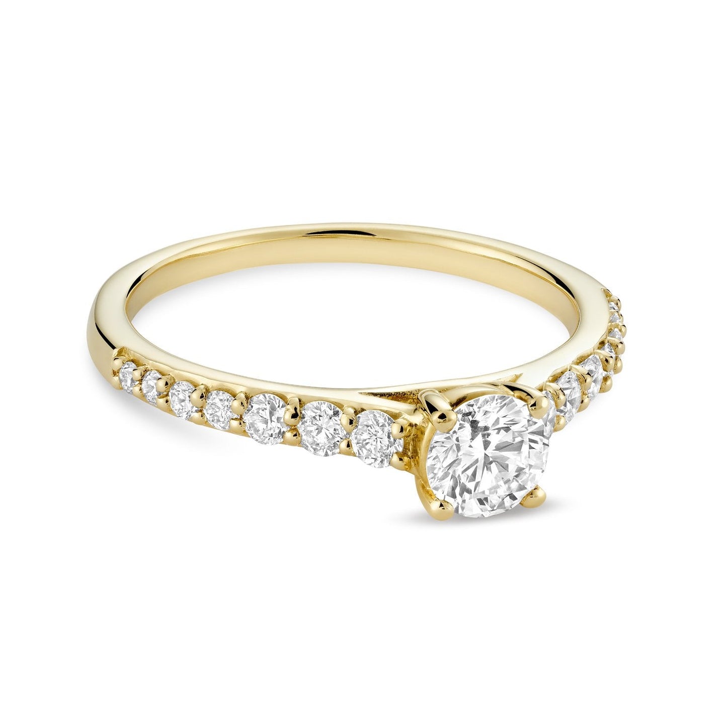Solitaire Diamond Engagement Ring