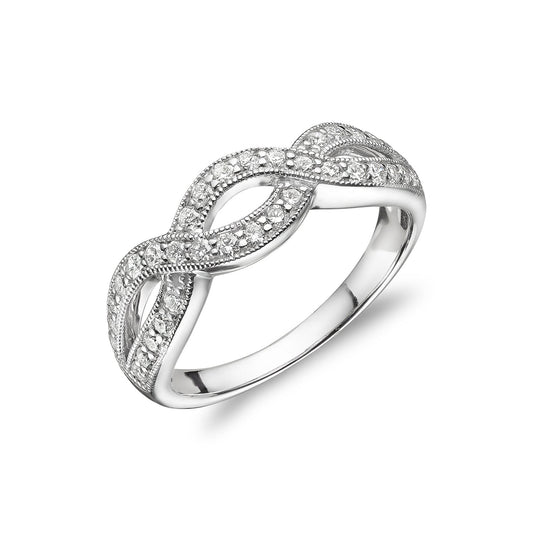 Twist Fashion Diamond Ring