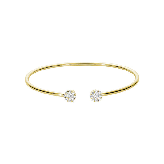 Cluster Diamond Bangle