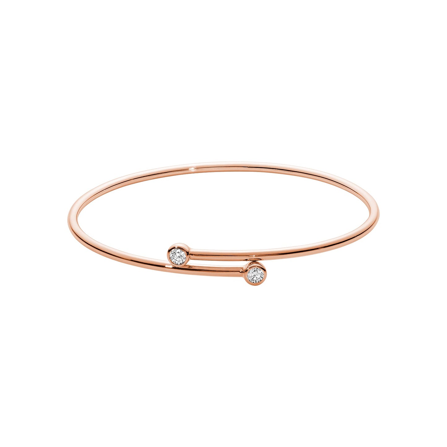 Diamond Hoop Bangle