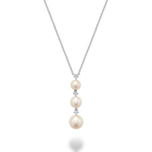 Pearl and Diamond Necklace