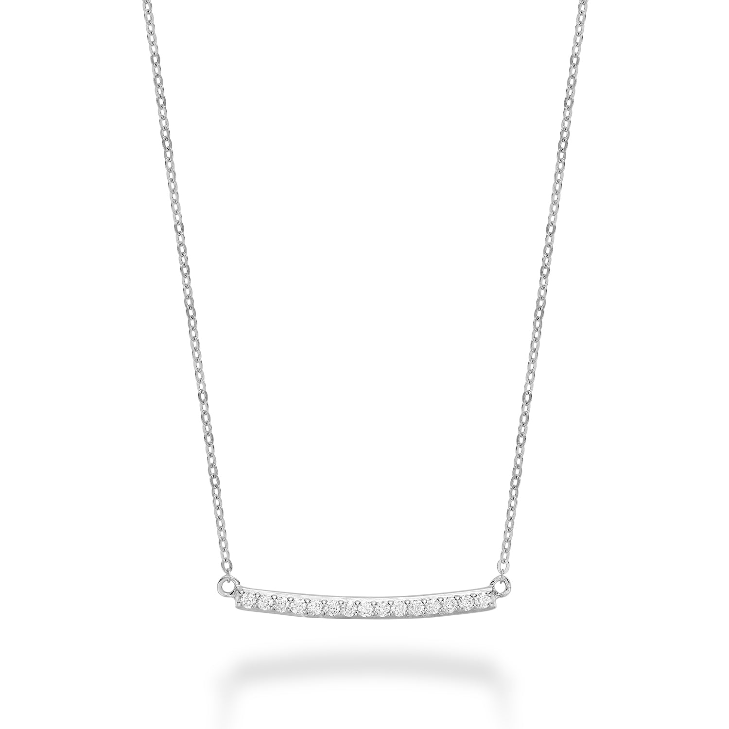 Bar Diamond Necklace