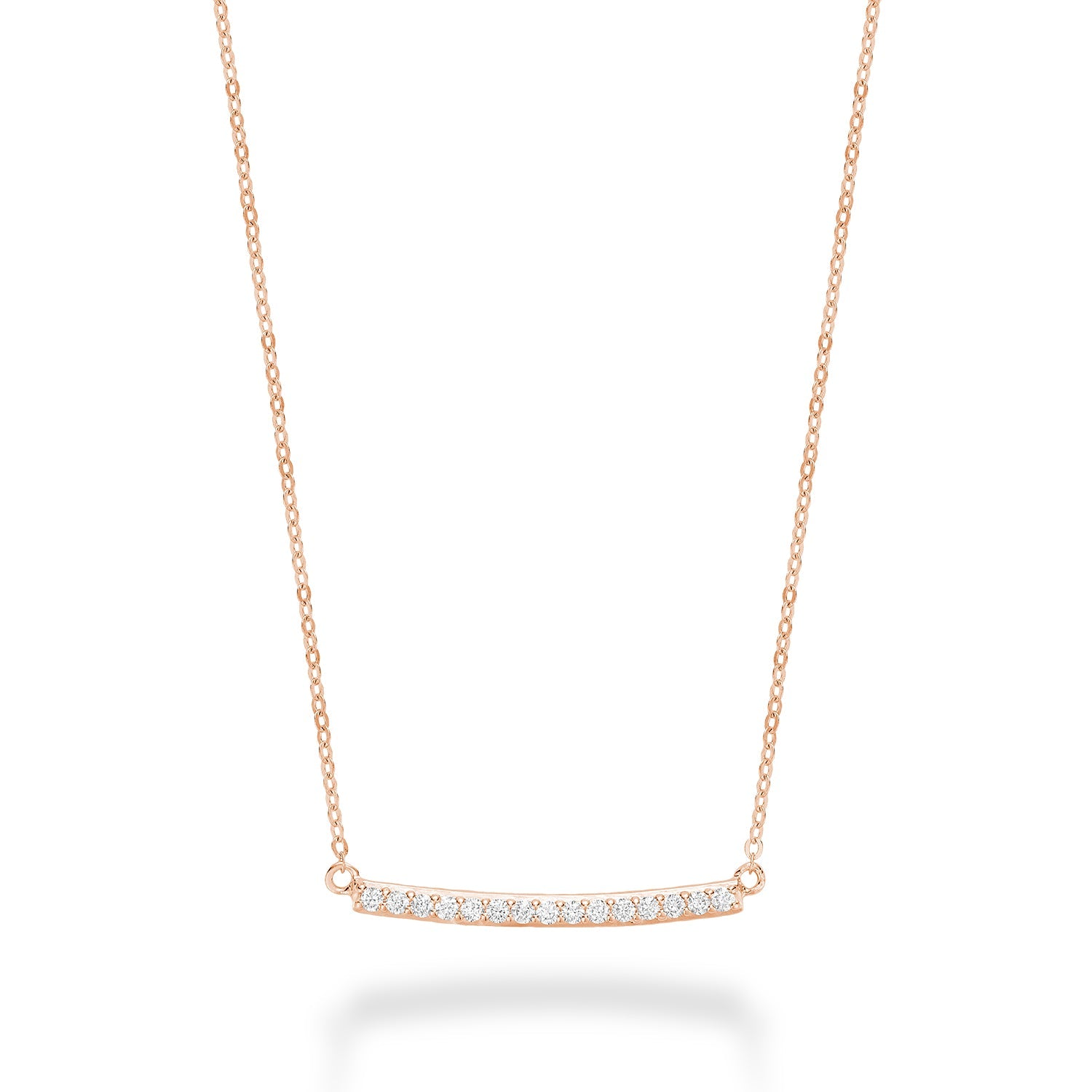 Bar Diamond Necklace