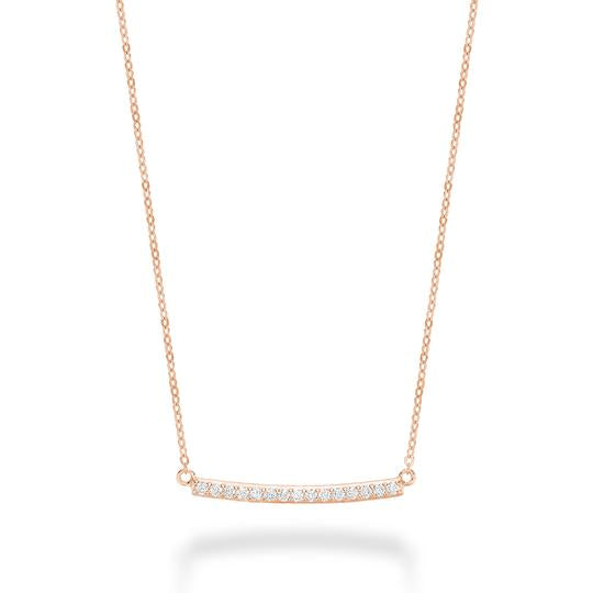 Bar Diamond Necklace