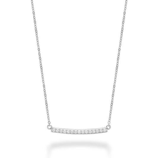 Bar Diamond Necklace