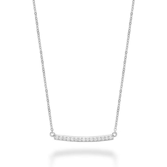 Bar Diamond Necklace
