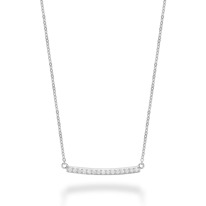 Bar Diamond Necklace