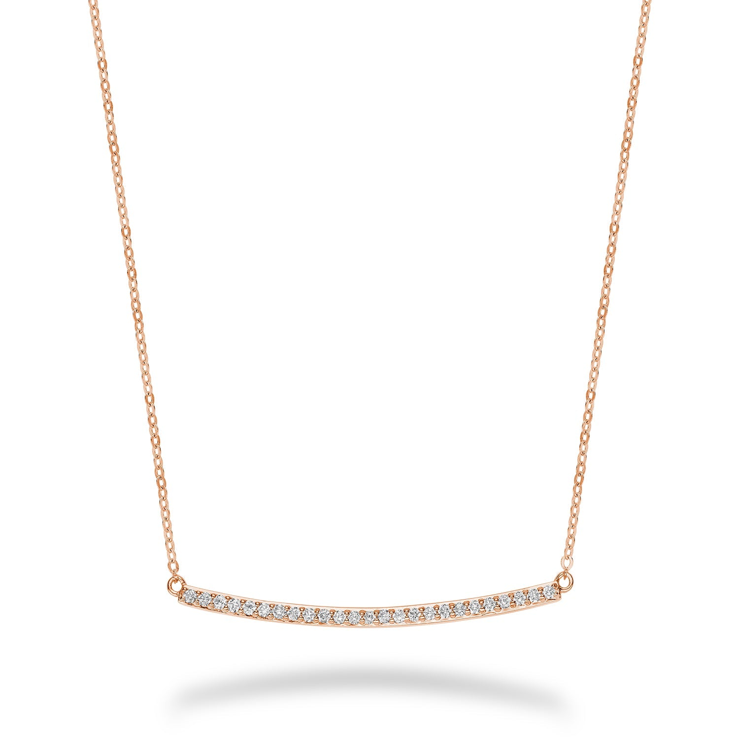 Bar Diamond Necklace