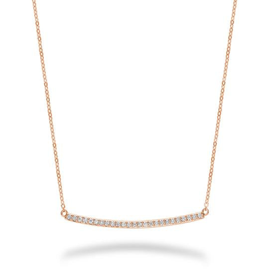 Bar Diamond Necklace