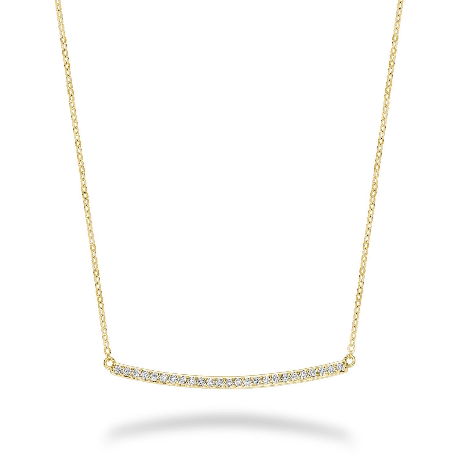 Bar Diamond Necklace