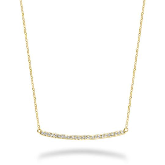 Bar Diamond Necklace