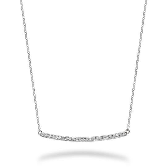 Bar Diamond Necklace