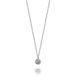 Circle Ball Diamond Necklace